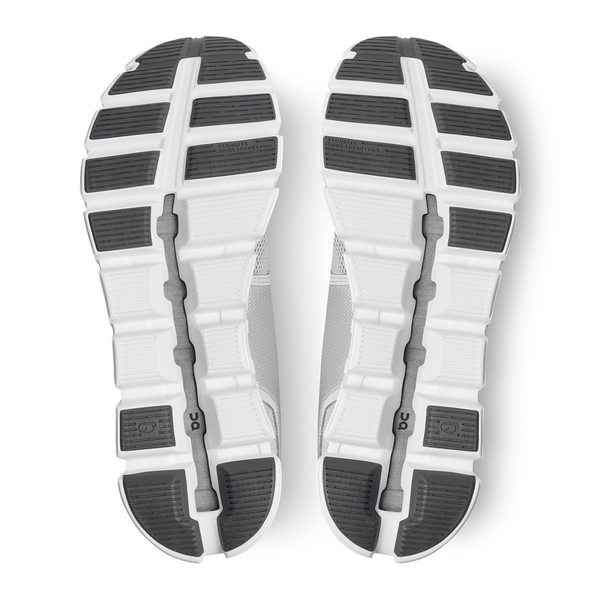 On Men's Cloud 5 Running Shoes - Glacier/White