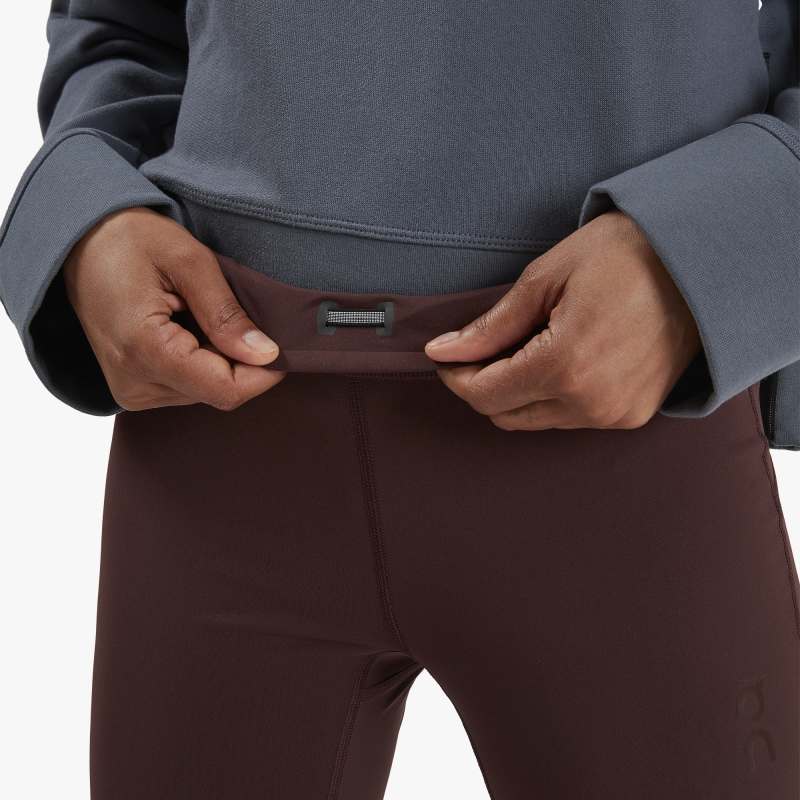 On Running Women's Active Tights in Mulberry