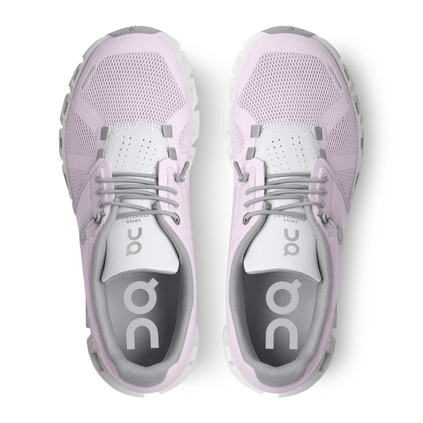 On Women's Cloud 5 Running Shoes - Lily/Frost