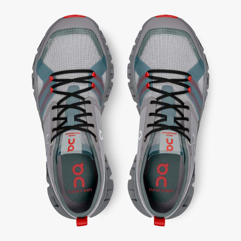 On Women's Cloud X Shift Running Shoes - Alloy/Red