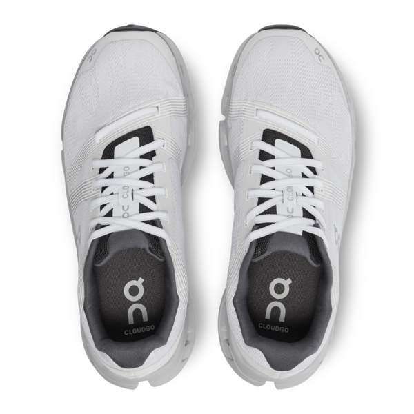 On Women's Cloudgo Running Shoes - White/Glacier