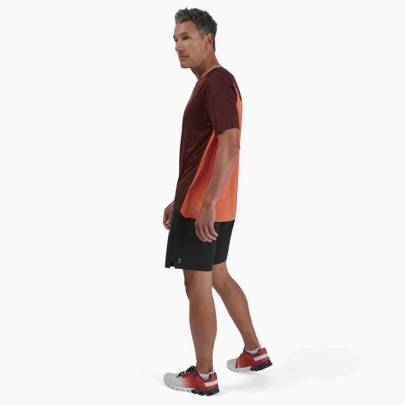 On Running Performance T in Mulberry & Spice - Men's