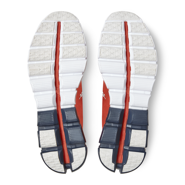 On Men's Cloudflow Running Shoes - Rust/Eclipse