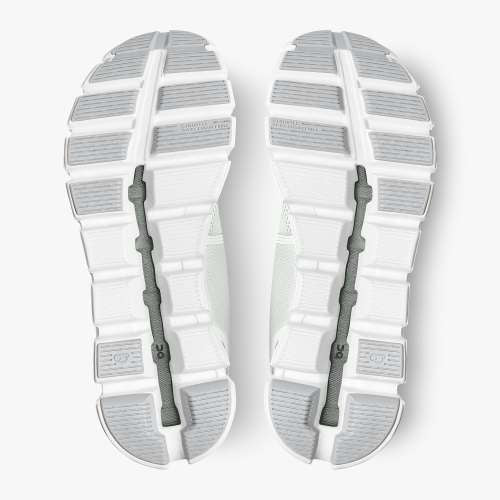 On Women's Cloud 5 Running Shoes - Ice/White