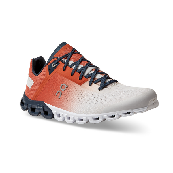 On Men's Cloudflow Running Shoes - Rust/Eclipse