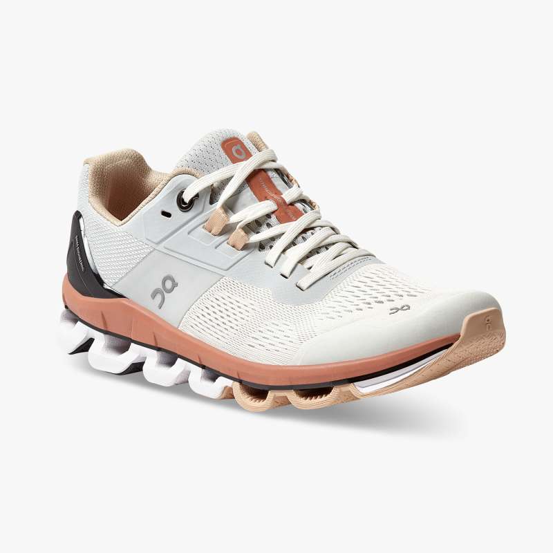 On Women's Cloudace 2 Running Shoes - Glacier/Terracotta