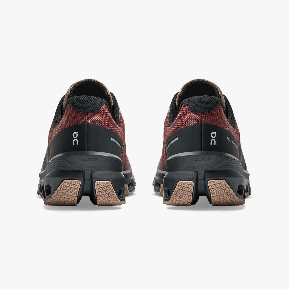 On Women's Cloudventure Waterproof 3 Trail Running Shoes - Ruby/Magnet