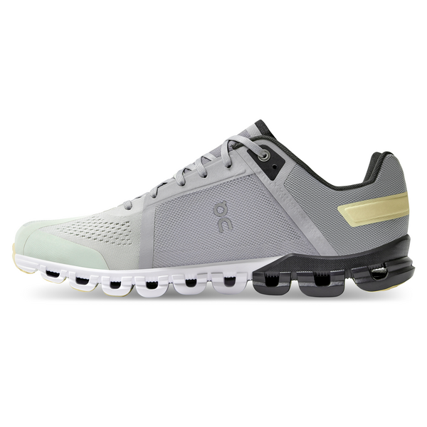 On Men's Cloudflow Running Shoes - Alloy/Magnet