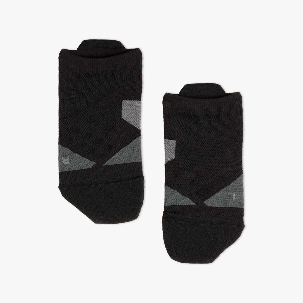 On Women's Low Sock - Black/Shadow
