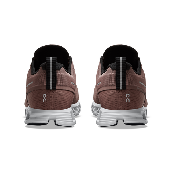 On Men's Cloud 5 Waterproof Running Shoes - Cocoa/Frost