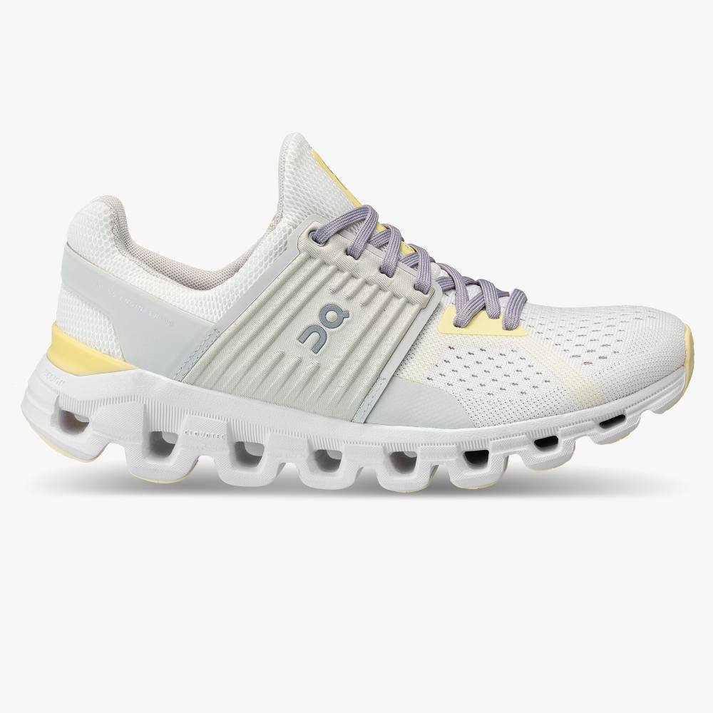On Women's Cloudswift 2 Running Shoes - White/Limelight
