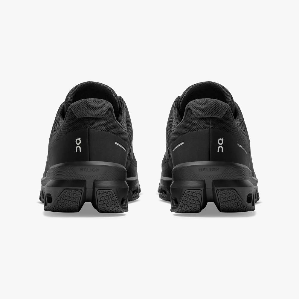 On Men's Cloudventure Waterproof 3 Trail Running Shoes - Black