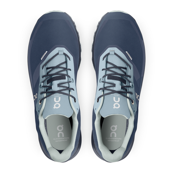 On Women's Cloudventure Waterproof 3 Trail Running Shoes - Denim/Midnight