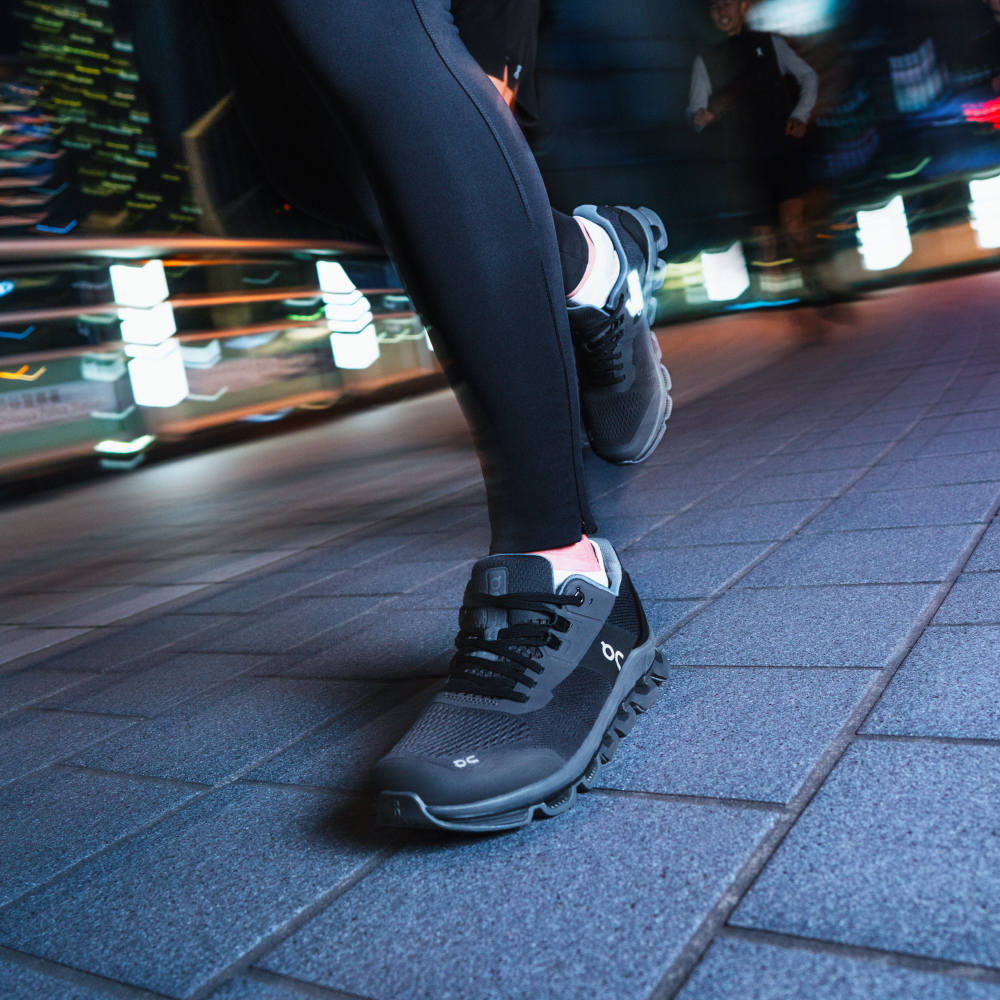 On Women's Cloudace 2 Running Shoes - Black/Eclipse