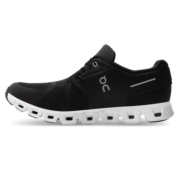 On Men's Cloud 5 Running Shoes - Black/White