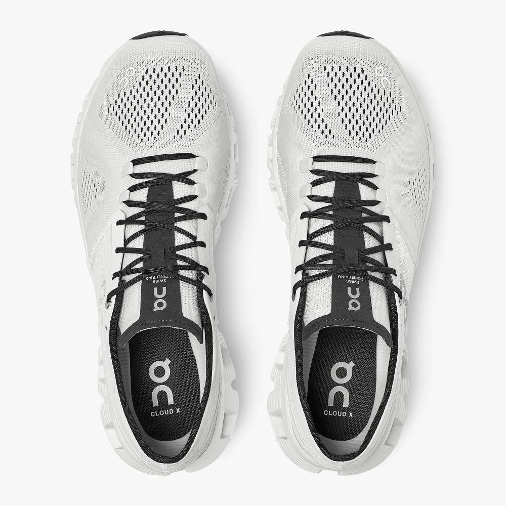 On Men's Cloud X Training Shoes - White/Black