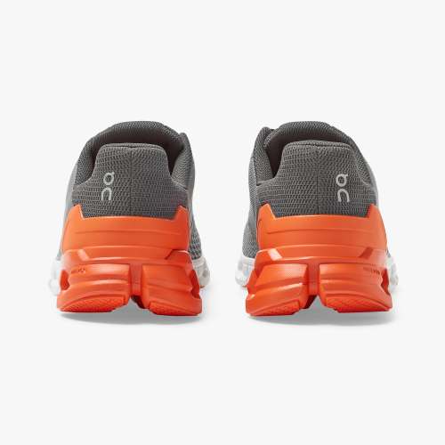 On Men's Cloudflyer 3 Running Shoes - Grey/Orange