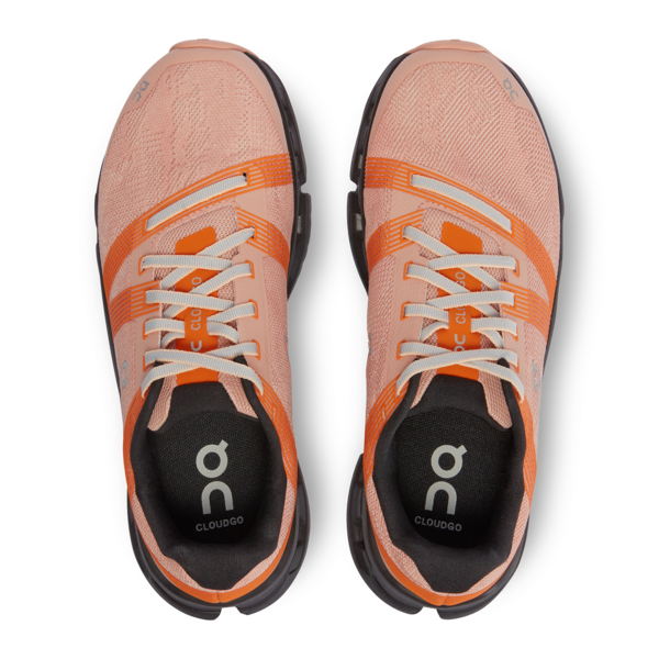 On Women's Cloudgo Running Shoes - Rose/Magnet