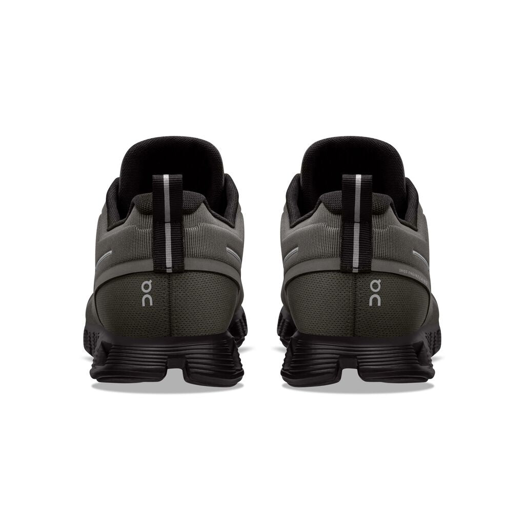 On Men's Cloud 5 Waterproof Running Shoes - Olive/Black