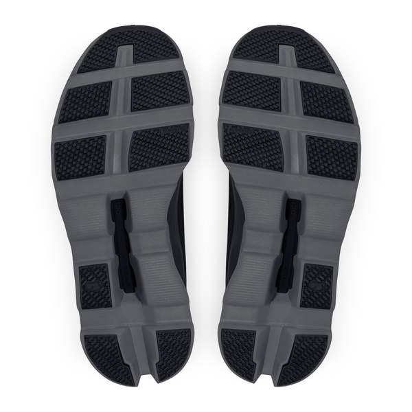 On Women's Cloudmonster Running Shoes - Black/Magnet