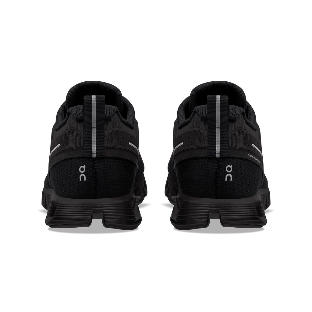 On Women's Cloud 5 Waterproof Running Shoes - All Black