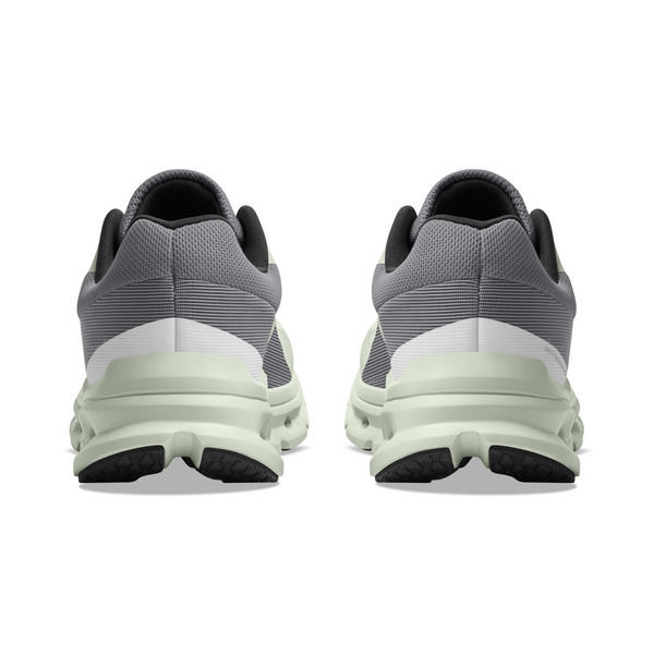 On Women's Cloudrunner Running Shoes - Frost/Aloe