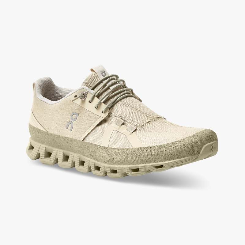 On Women's Cloud Dip Running Shoes - Hay/Leaf