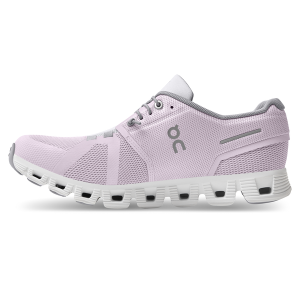 On Women's Cloud 5 Running Shoes - Lily/Frost