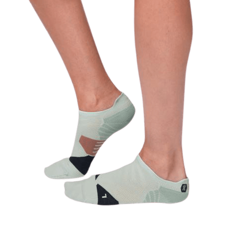 On Running Low Socks in Grey | Midnight - Women's