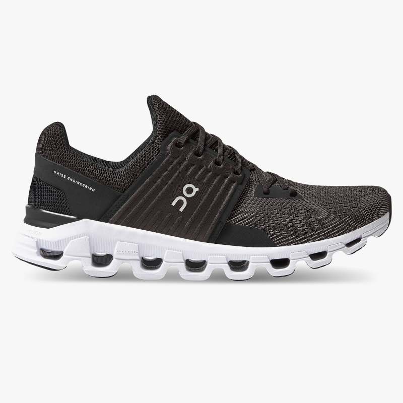 On Men's Cloudswift 2 Running Shoes - Black/Rock