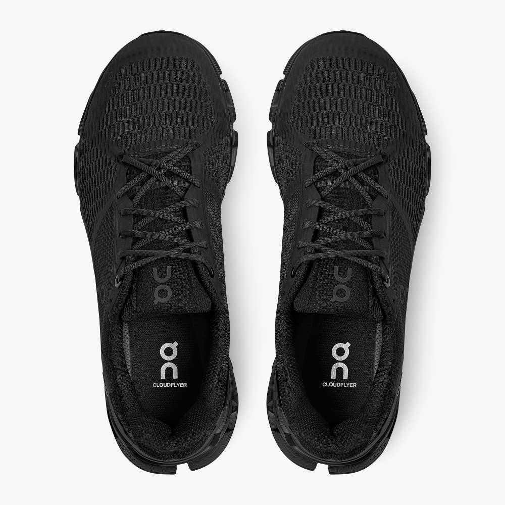 On Men's Cloudflyer 3 Running Shoes - All Black
