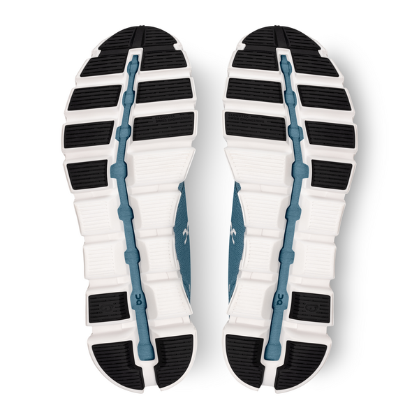 On Men's Cloud 5 Running Shoes - Niagara/Black