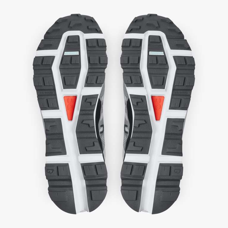 On Men's Cloudvista Trail Running Shoe - Glacier/Black