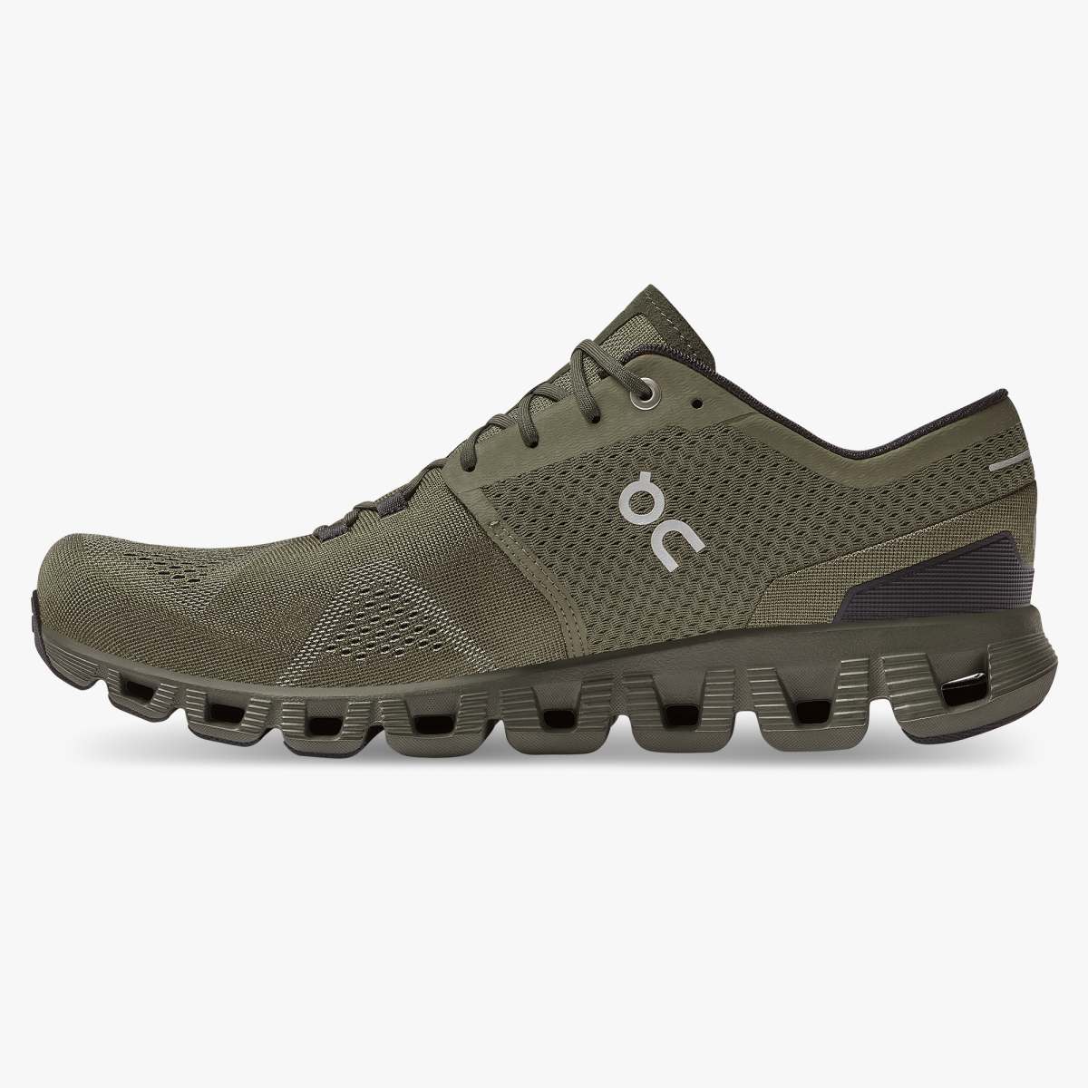 On Men's Cloud X Running Shoes - Olive/Fir