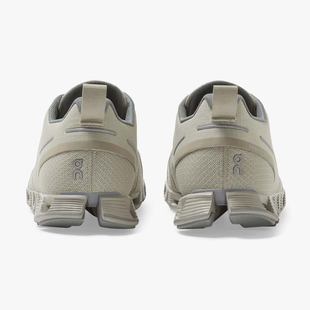 On Women's Cloud Waterproof Running Shoes - Desert/Lunar