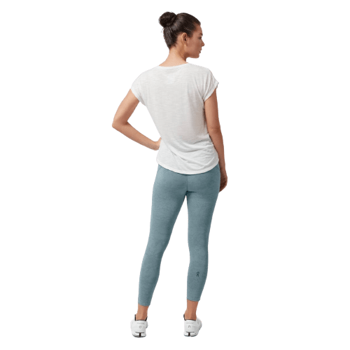 On Running Active Flow T-Shirt in White - Women's
