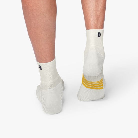 On Running Performance Mid Sock White | Ice - Men's