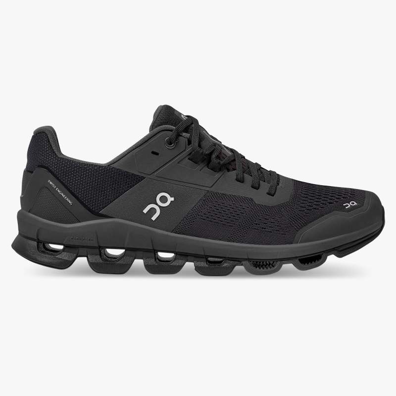 On Men's Cloudace 2 Running Shoes - Black/Eclipse