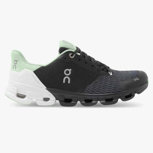 On Women's Cloudflyer 3 Running Shoes - Black/White