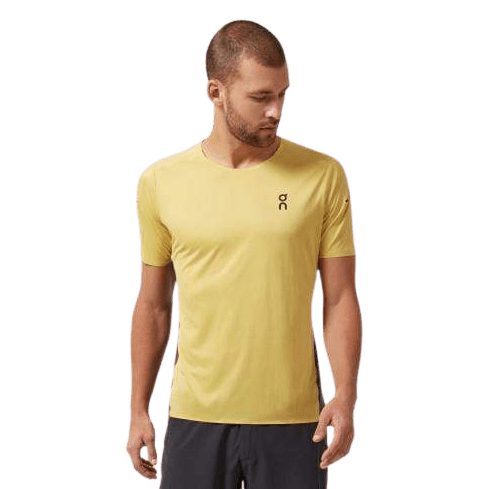 On Running Performance-T in Mustard | Pebble - Men's