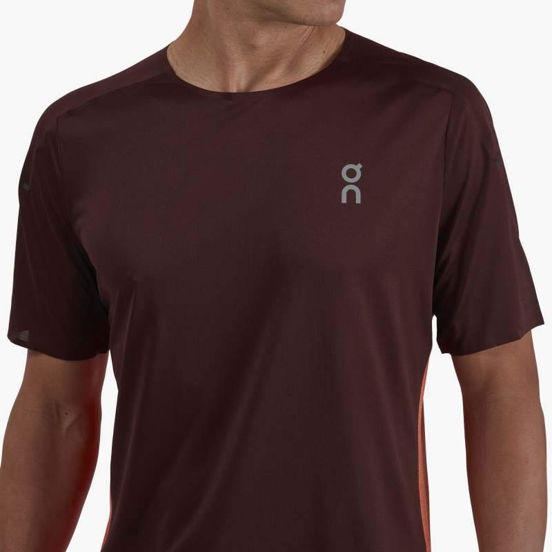 On Running Performance T in Mulberry & Spice - Men's