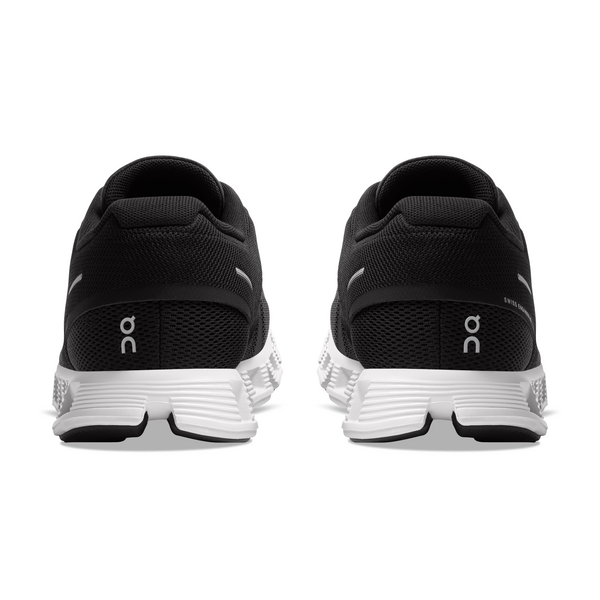 On Women's Cloud 5 Running Shoes - Black/White