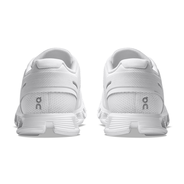 On Women's Cloud 5 Running Shoes - All White