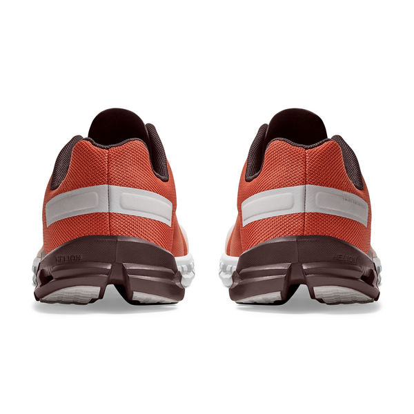 On Women's Cloudflow Running Shoes - Rust/White