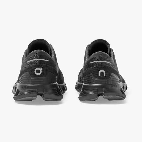 On Men's Cloud X Running Shoes - Black/Asphalt