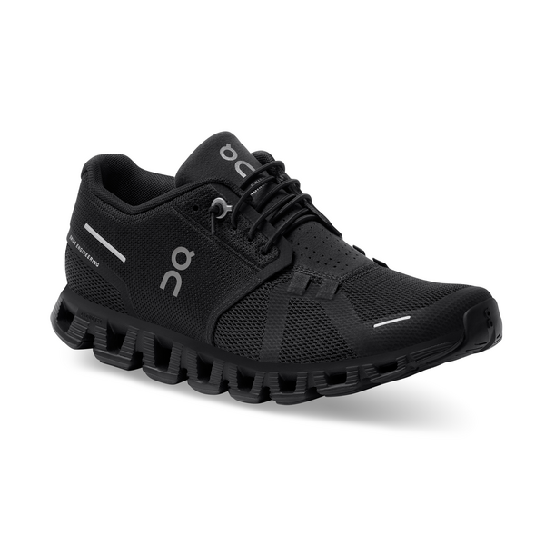 On Women's Cloud 5 Running Shoes - All Black