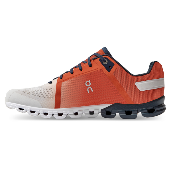 On Men's Cloudflow Running Shoes - Rust/Eclipse