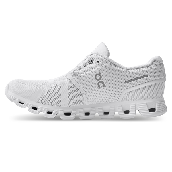 On Women's Cloud 5 Running Shoes - All White