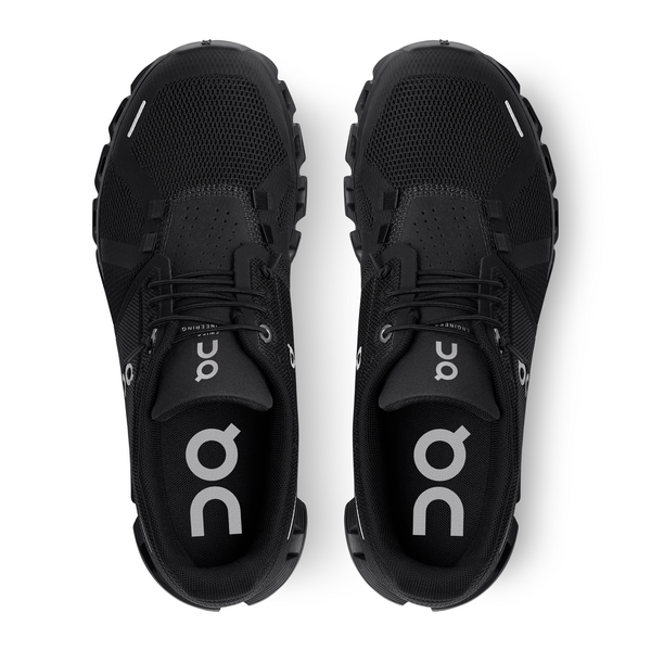 On Women's Cloud 5 Running Shoes - All Black