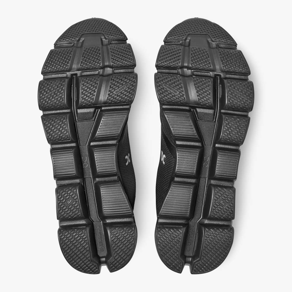 On Men's Cloudflyer Waterproof 2 Running Shoes - Black/Lunar